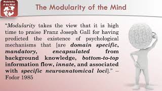 Modularity Debated I