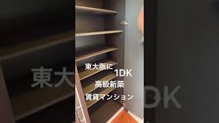 クローゼット大きすぎ！！！大阪・布施に高級新築賃貸マンション登場！！#shorts #賃貸マンション大阪 #プレジオ