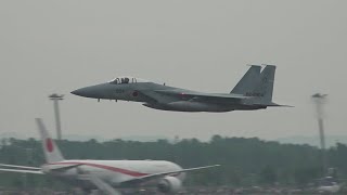 千歳のまちの航空祭2023 F-15 機動飛行