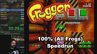 Frogger (He's Back!) - 100% Speedrun in 59:42