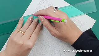 Tutorial #176  - Cómo dibujar un patrón islámico/4 variantes- How to draw an islamic pattern