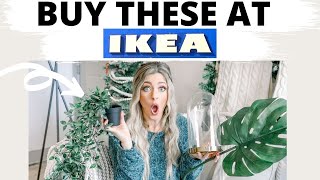 THINGS YOU SHOULD BUY AT IKEA || IKEA SHOP WITH ME AND HAUL