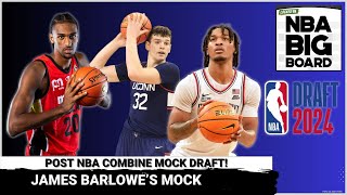 James Barlowe's Post NBA Combine Mock Draft