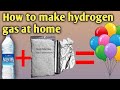 how to make hydrogengas|हाइड्रोजन गैस घरपे कैसे बनाए.#video #experiment@MrBeast @magicwithscince