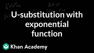 _-substitution: definite integral of exponential function | AP Calculus AB | Khan Academy