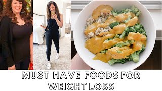 MY TOP VEGAN, PLANT BASED FOODS FOR WEIGHT LOSS | STARCH SOLUTION WEIGHT LOSS