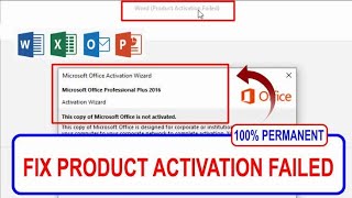 Tutorial Cara Mengatasi Microsoft Product Activation Failed pada Office 2016 / 2019 / 2021 Pakai CMD