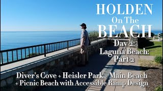 S4/E7 • HOLDEN on the Beach 🏝️ Day 2 • Laguna Beach: Part 2 🏖️• PLUS 5 minutes of Ocean #ASMR 🌊