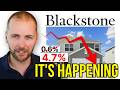 Blackstone DOWNGRADED. $2T private credit collapse underway.