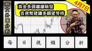 2020.4.7 阿文外匯分析 l 外匯投資入門教學交易黃金分析 外匯保證金投資理財 | 外汇投资入门教学交易黄金分析