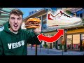 Trading A CHEESEBURGER Up To Off-White Jordan 2's...