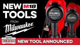 BREAKING! Milwaukee just dropped 2 NEW M18 Tools we've been waiting for! Next GEN 15ga and 16ga!