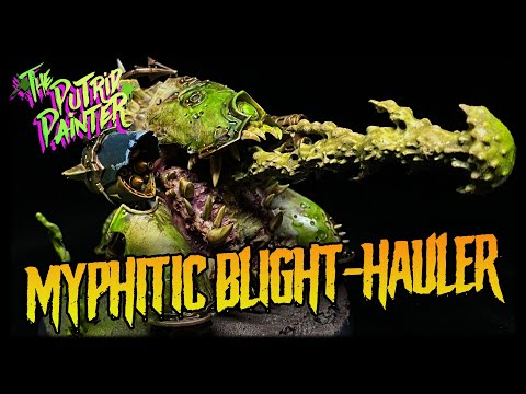 How to convert and paint a Death Guard Myphitic Blight-Hauler