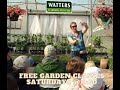 Free Garden Classes Saturdays at 9:30