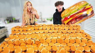 Who Can Eat The Most Burgers in 24 Hours Challenge