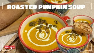 Roasted Pumpkin Soup Recipe| Healthy Pumpkin Soup| How To Make Pumpkin Soup| How to make Soup|