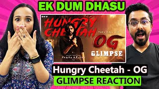 Hungry Cheetah - OG Glimpse REACTION | Pawan Kalyan 🌟 | Sujeeth