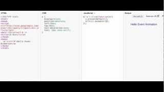 Simple jquery animate example