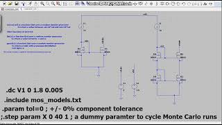 Design and comparison of Cascode and Simple current mirror in LTSPICE 1