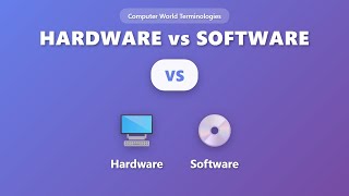 Hardware vs Software Explained | Computer Basics for Beginners