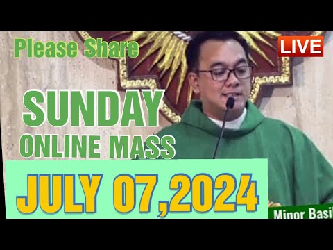 QUIAPO CHURCH LIVE MASS TODAY REV FR DOUGLAS BADONG JULY 7,2024