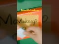 simple easy makeup box 💄😉 with use of waste shoes 👟 box 🎁 diymakeup minimalmakeup makeup girls