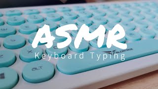 【ASMR】Keyboard Typing 1 Hour  Efficiency (No Talking, No Music) | 鍵盤聲音效 1 小時 提高效率 無音樂無人聲 解壓助眠 | 舒壓療癒