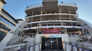 Sunborn Yatch Hotel Gibraltar. The World’s first 5 star floating hotel designed like a cruise ship!