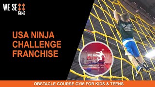 USA Ninja Challenge Franchise | Obstacle Course Gym for Kids