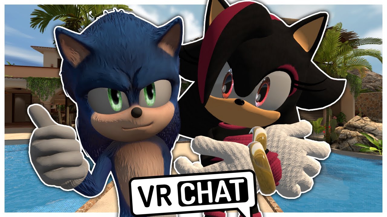 Movie Sonic Encounters Shadina In Vrchat Youtube