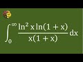 Evaluating the improper integral using geometric series, Dirichlet eta and Riemann zeta functions