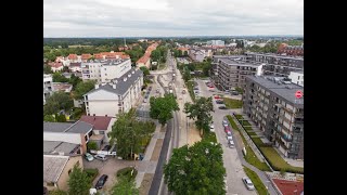 Przebudowa ul. Obornickiej i sąsiadujących dróg - zobacz, jak idą prace