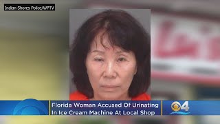 Florida Woman Accused Of Urinating In Ice Cream Machine At Local Shop