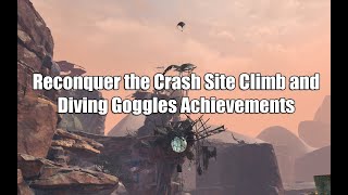 Guild Wars 2 - Reconquer the Crash Site Climb and Diving Goggles Achievements(Dry Top)