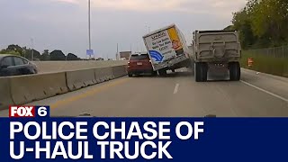 Glendale police chase of U-Haul truck | FOX6 News Milwaukee