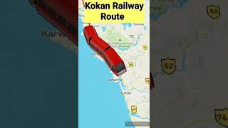 Kokan Railway Route|Mumbai To Mangalore