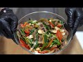 very easy recipe of korean japchae ★ omg it s the best food ever