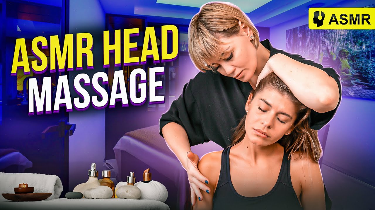 Magical Asmr Relaxing Head Massage For Beautiful Girl Youtube