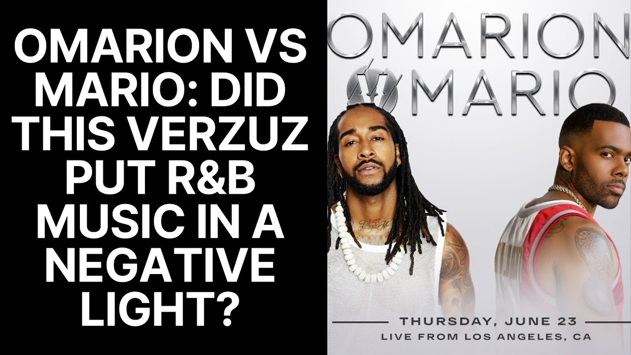 Omarion Verzuz Mario: Did This Event Put R&B In A Bad Light? - YouTube