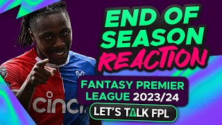 FPL END OF SEASON LIVE REACTION Q&A | Fantasy Premier League Tips 2023/24