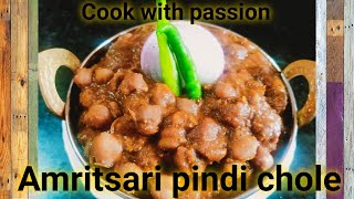 Amritsari Pindi Chole recipe | ଅମୃତସରୀ ପିଣ୍ଡି ଛୋଲେ ରେସିପି | - Cook with passion