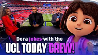 Dora ROASTS Kate Abdo, Thierry Henry, Micah Richards & Jamie Carragher! | UCL To