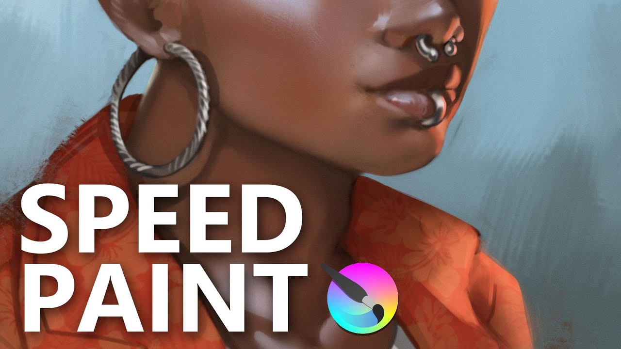 Oc Portrait Speedpaint Youtube