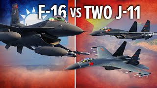 F-16 Viper Outnumbered Over The South China Sea | DCS World