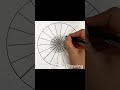 3D Optical Illusion Drawing ✍🏻 #shorts #shortvideos #art #drawing #easy #geometric #3d #zentangle