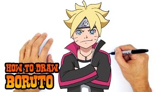 How to Draw Boruto | Naruto Shippuden