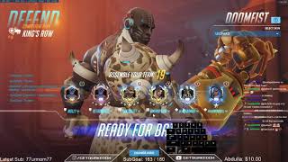 Overwatch Rollout Doomfist God GetQuakedOn Predator Of King's Row