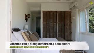 Video Sfeervolle luxe familievilla te huur in Plan de la Tour, Zuid Frankrijk, villa Le Triadou