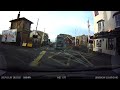 crawley metrobus jumps queue to enter level crossing