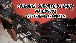 Upgrade na CB 500X: Colocando Alforges e Troca de Retentor de Bengala